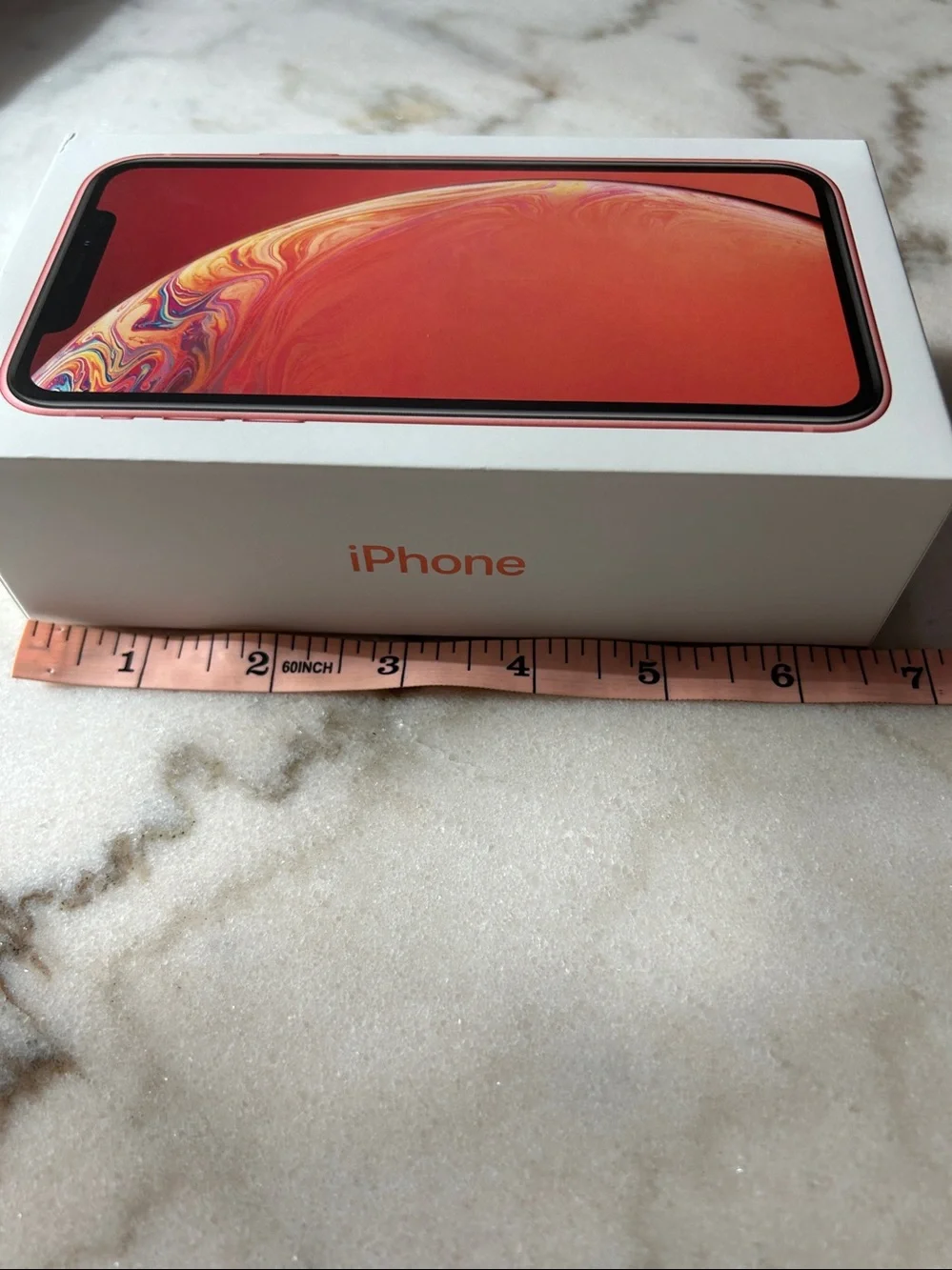 Apple iPhone Xr White Packaging Inserts - Empty Box ONLY- Apple iPhone EMPTY BOX